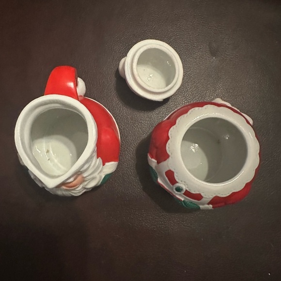 Christmas cream & sugar set - Picture 3 of 7